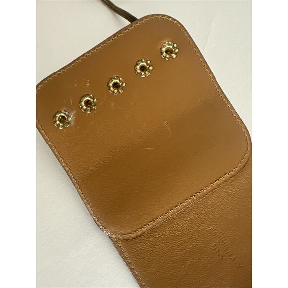 Used CELINE Paris Brown Leather Corset Lace up Waist Cincher Belt Vintage SZ 90 main image 14